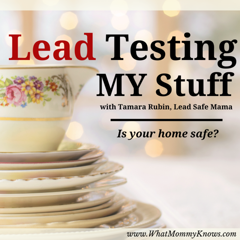 lead testing household goods