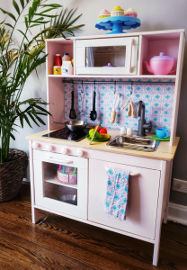 ikea kitchen diy play