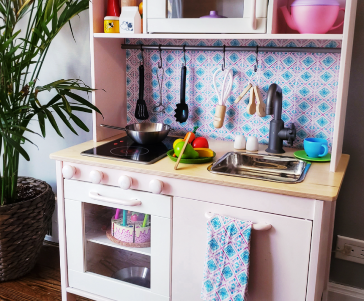 ikea kitchen diy play