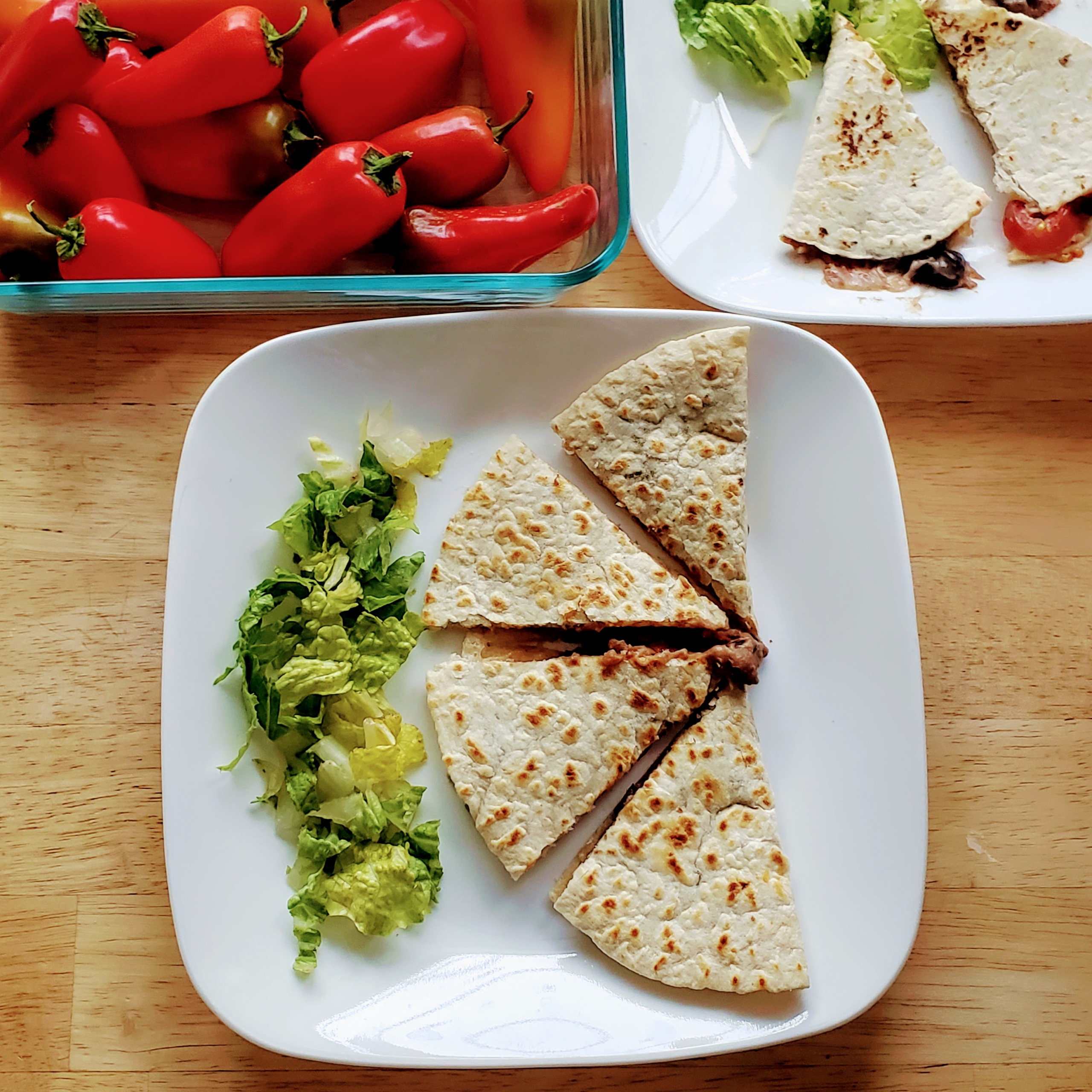healthy vegetarian quesadilla