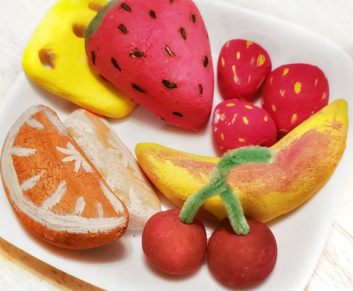 salt dough fruit recipe